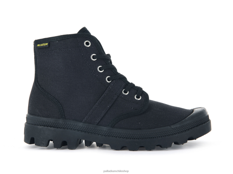 botas negro 48PB56 Palladium pallabrousse hombres