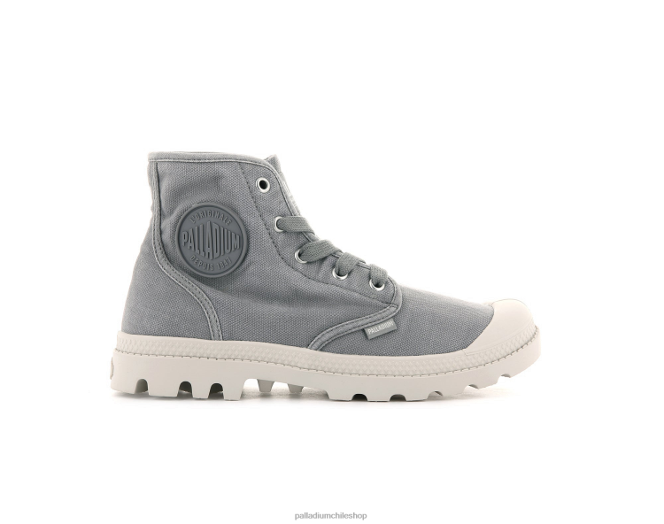 botas franela gris 48PB253 Palladium wopampa hola mujer