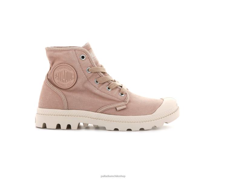 botas ladrillo rosa 48PB256 Palladium wopampa hola mujer
