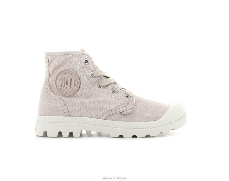 botas rosa humo 48PB254 Palladium wopampa hola mujer