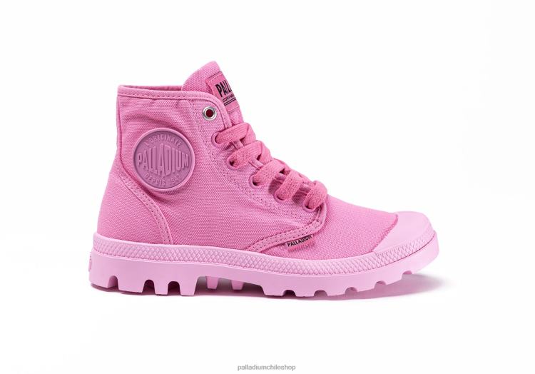 zapatos aurora rosa 48PB354 Palladium pampa hola niños