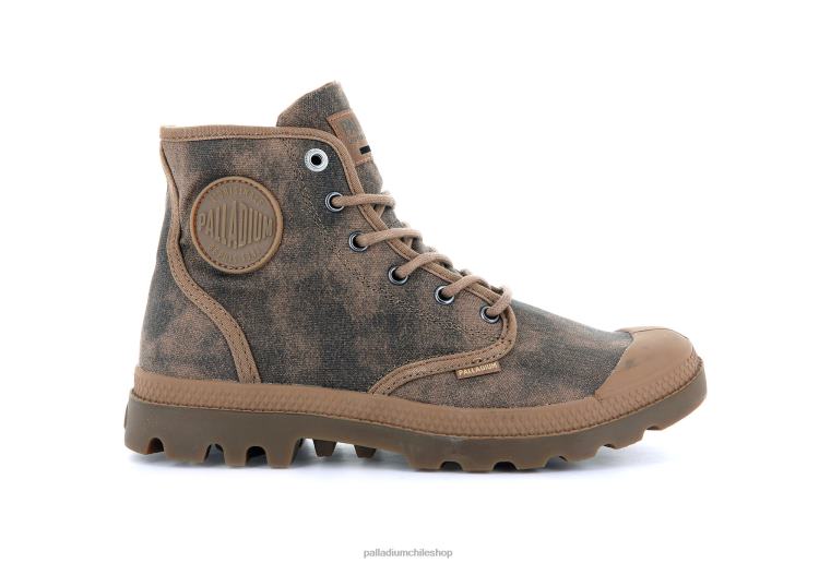botas Café exprés 48PB121 Palladium pampa hola cera unisexo