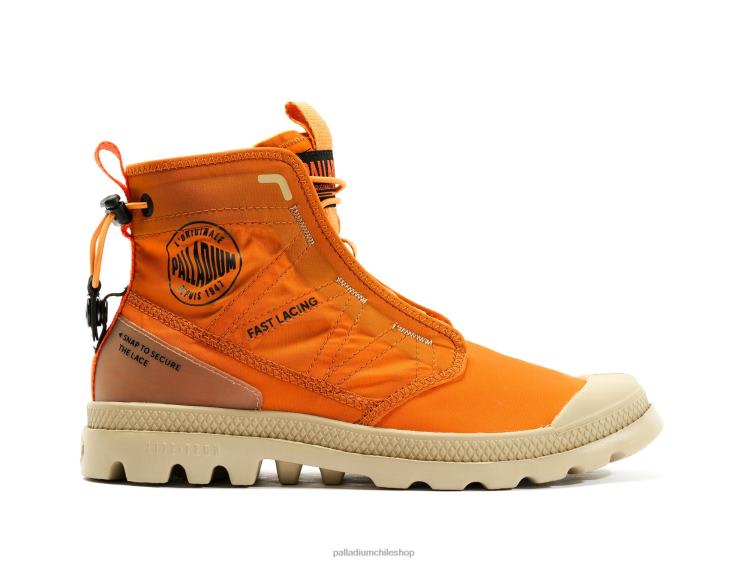 botas naranja 48PB1 Palladium pampa travel lite unisexo