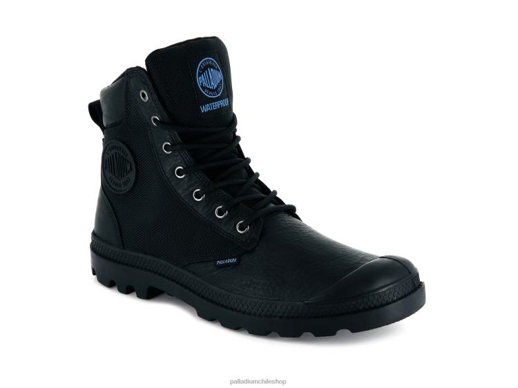 botas negro 48PB117 Palladium manguito deportivo pampa wpn unisexo