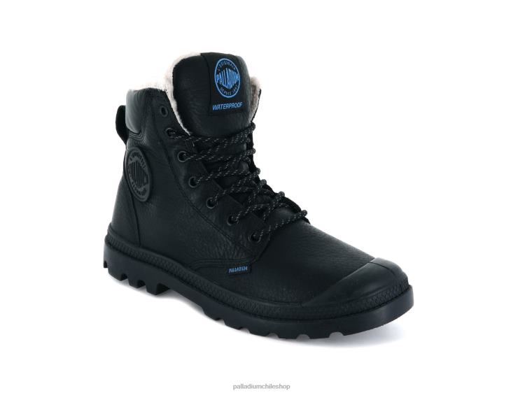 botas negro 48PB122 Palladium manguito deportivo pampa wps unisexo