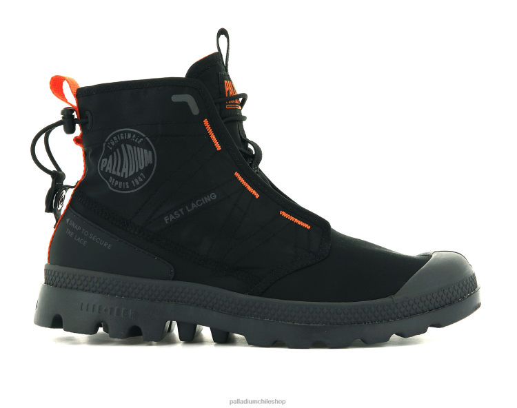 botas negro 48PB94 Palladium pampa travel lite unisexo
