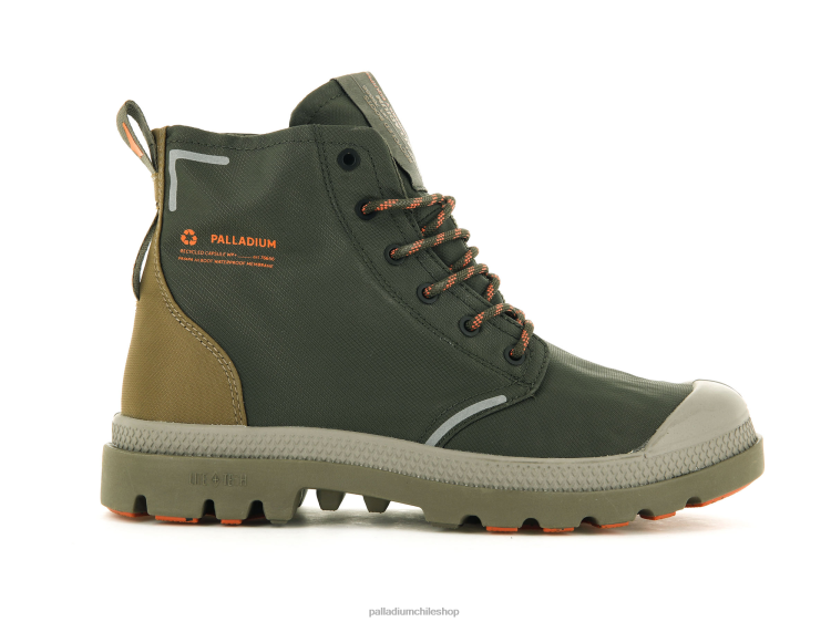 botas noche de oliva/butternut 48PB43 Palladium pampa liteplus recicla wpplus unisexo