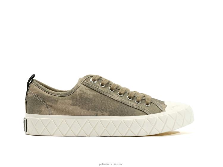 zapatos verde oscuro 48PB195 Palladium pala ace lo camo unisexo
