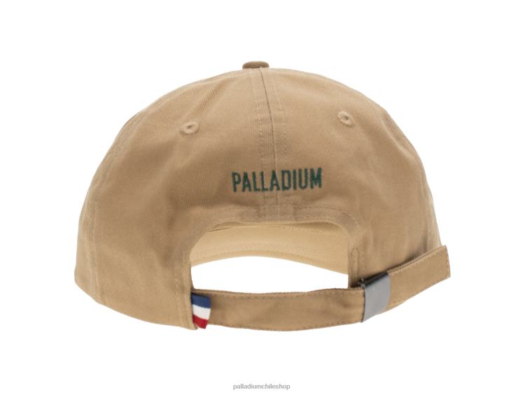 sombreros beige 48PB334 Palladium gorra con parches de oasis unisexo