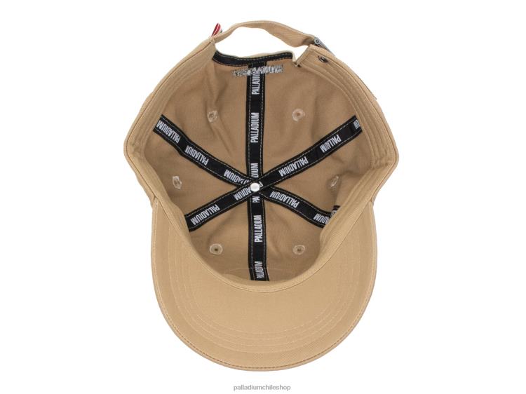sombreros beige 48PB334 Palladium gorra con parches de oasis unisexo