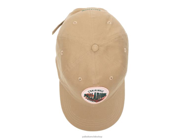 sombreros beige 48PB334 Palladium gorra con parches de oasis unisexo