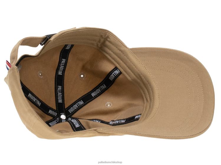sombreros beige 48PB334 Palladium gorra con parches de oasis unisexo