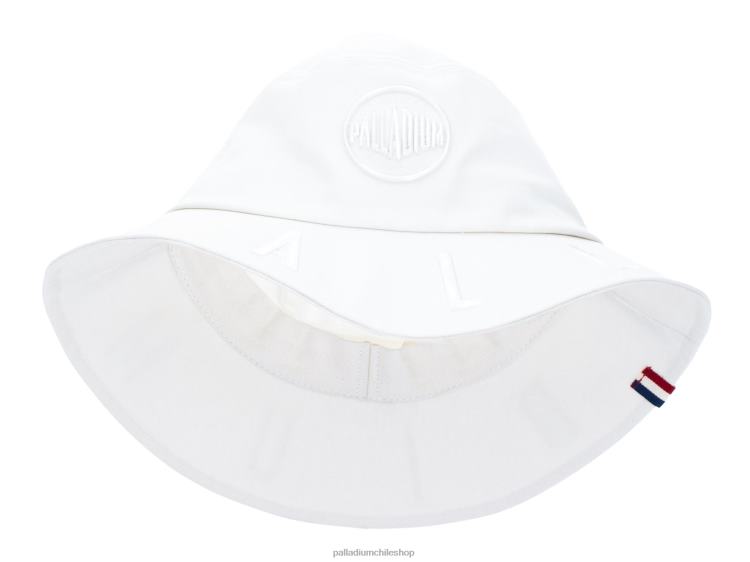 sombreros blanco 48PB332 Palladium sombrero de pescador con logo unisexo