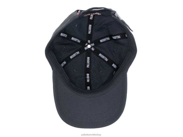 sombreros gris oscuro 48PB335 Palladium gorra con parches de oasis unisexo