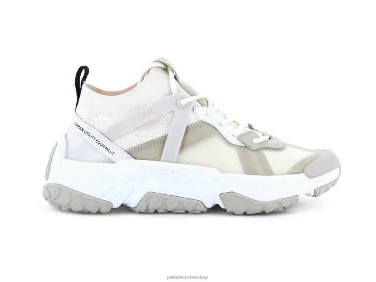 zapatos estrella blanca 48PB189 Palladium aventura fuera de la red unisexo