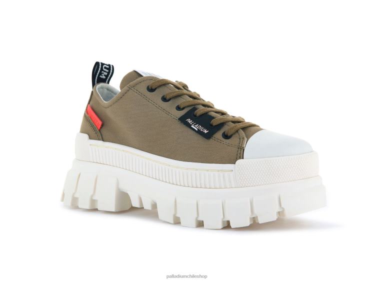 zapatos aceituna 48PB315 Palladium revuelta lo tx mujer