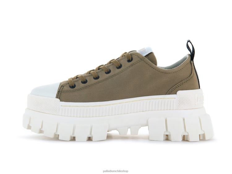 zapatos aceituna 48PB315 Palladium revuelta lo tx mujer