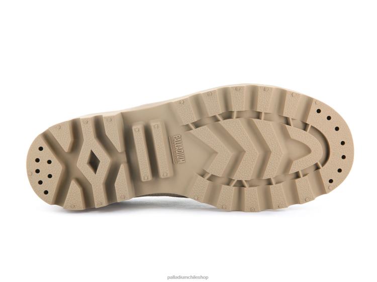 zapatos aceituna 48PB321 Palladium wopallabrousse oxford mujer