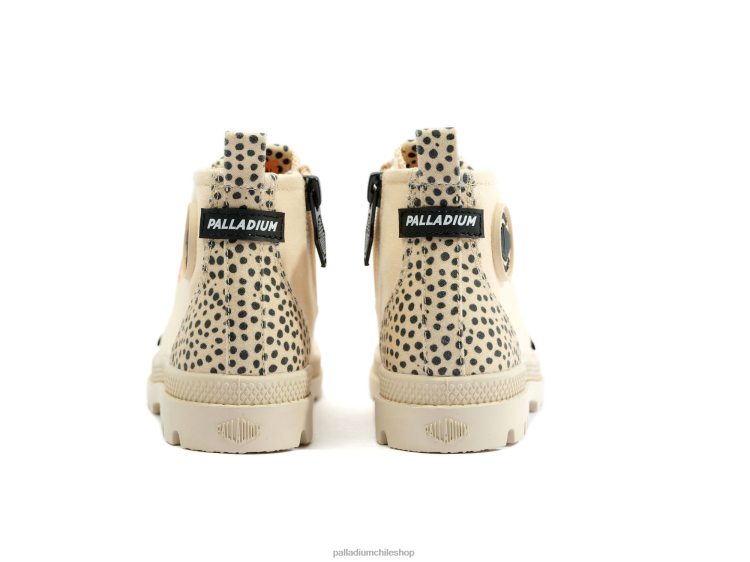 zapatos arena 48PB348 Palladium safari pampeano niños