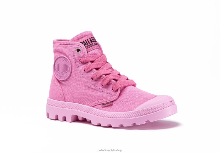 zapatos aurora rosa 48PB354 Palladium pampa hola niños