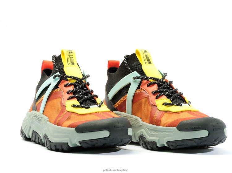 zapatos bote dorado/negro 48PB192 Palladium aventura fuera de la red unisexo