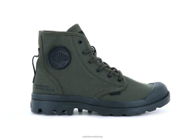 botas noche de oliva 48PB66 Palladium pampa hola htg unisexo