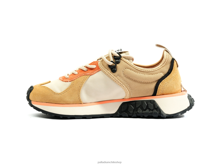 zapatos desierto/negro 48PB156 Palladium corredor de tropas unisexo