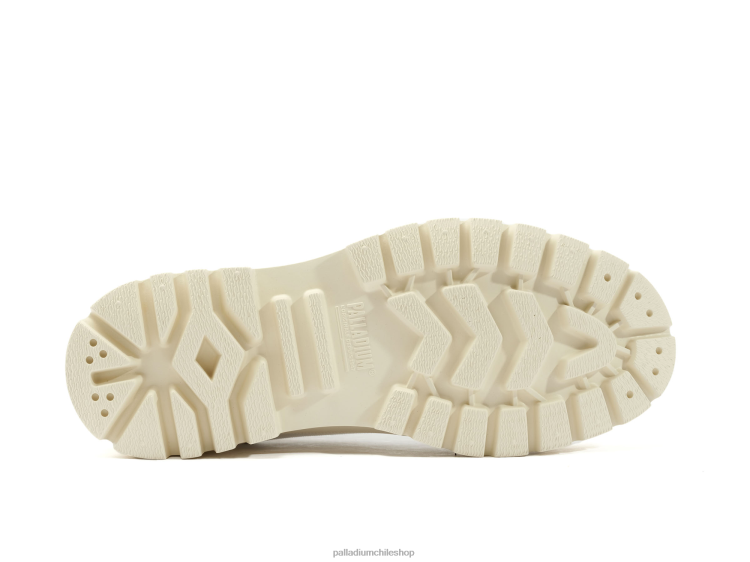 zapatos estrella blanca 48PB134 Palladium pallashock orgánico 2 unisexo