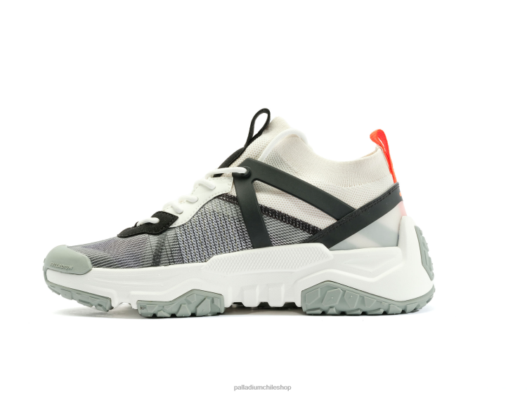 zapatos estrella blanca 48PB157 Palladium fuera de la red lo matryx unisexo