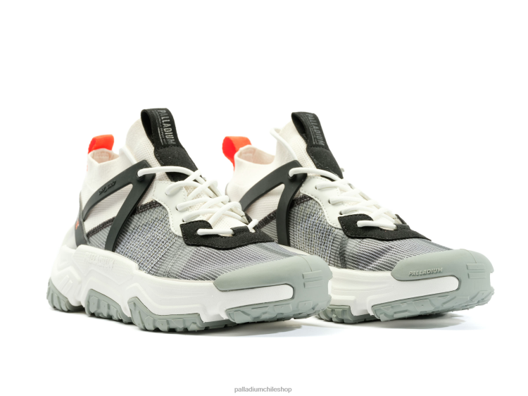 zapatos estrella blanca 48PB157 Palladium fuera de la red lo matryx unisexo