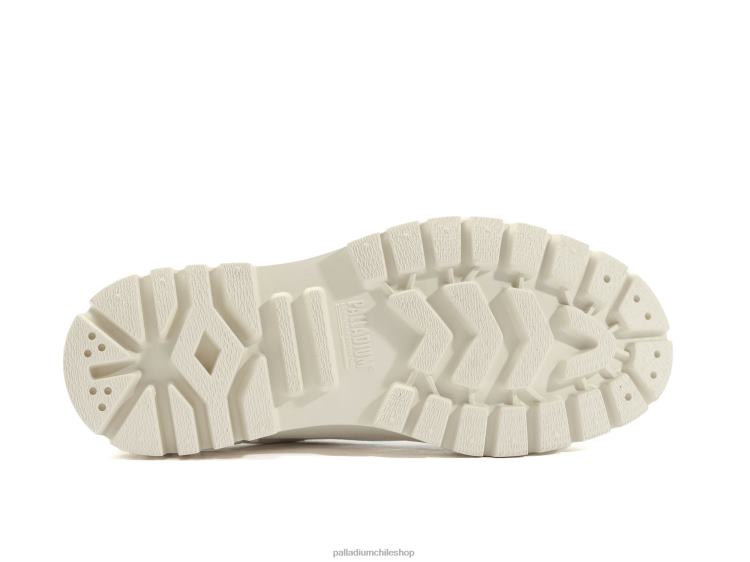 zapatos estrella blanca 48PB165 Palladium pallashock lo organico 2 unisexo
