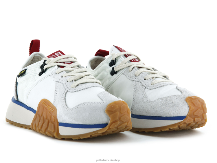 zapatos estrella blanca 48PB166 Palladium corredor de tropas unisexo