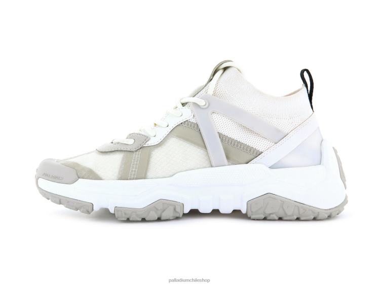 zapatos estrella blanca 48PB189 Palladium aventura fuera de la red unisexo