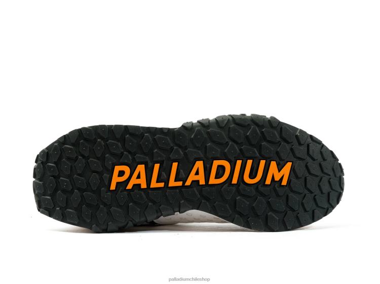 zapatos estrella blanca 48PB202 Palladium corredor de tropas flex unisexo