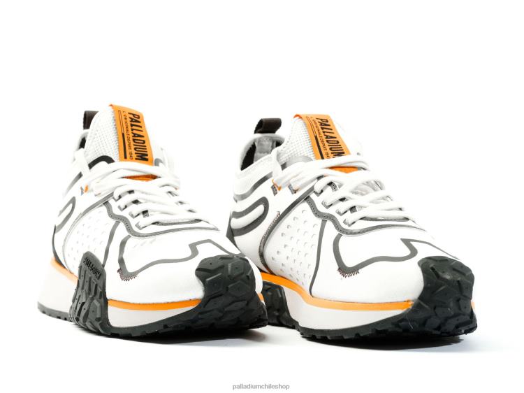 zapatos estrella blanca 48PB202 Palladium corredor de tropas flex unisexo