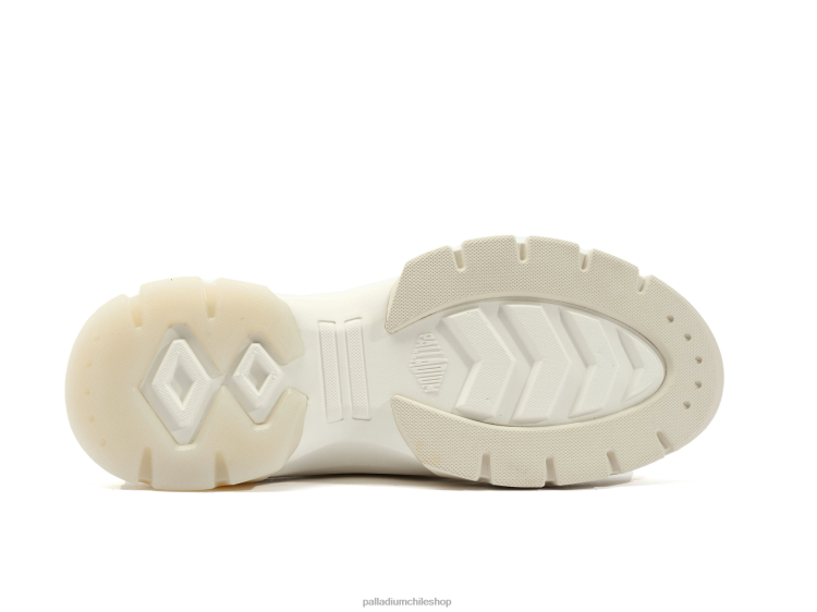 zapatos estrella blanca 48PB302 Palladium pallawave lo metro mujer