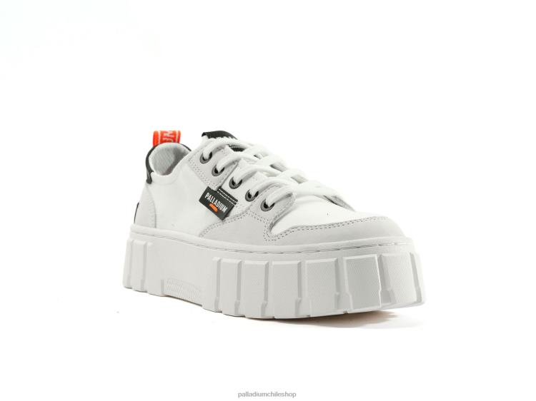 zapatos estrella blanca 48PB309 Palladium pallatower lo mujer