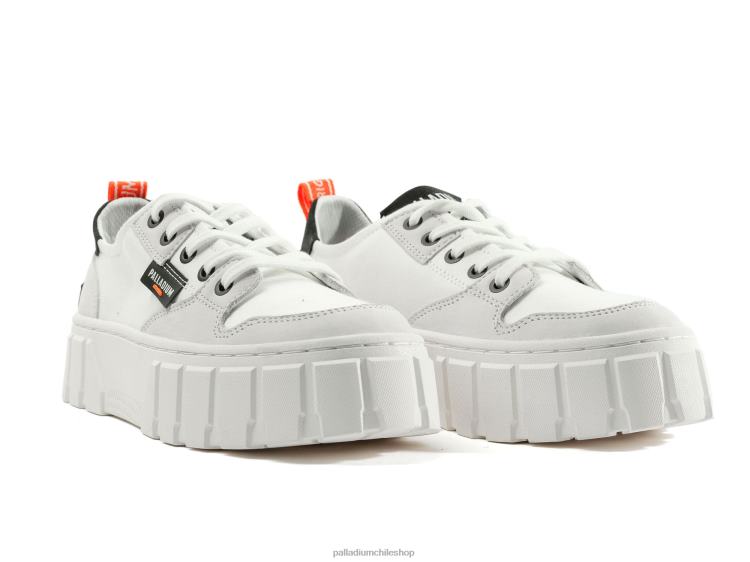 zapatos estrella blanca 48PB309 Palladium pallatower lo mujer