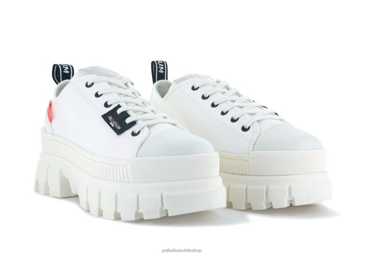 zapatos estrella blanca 48PB316 Palladium revuelta lo tx mujer