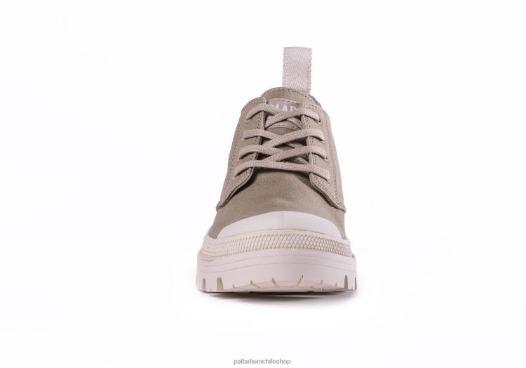 zapatos gris claro 48PB276 Palladium sarga pallabase lo mujer