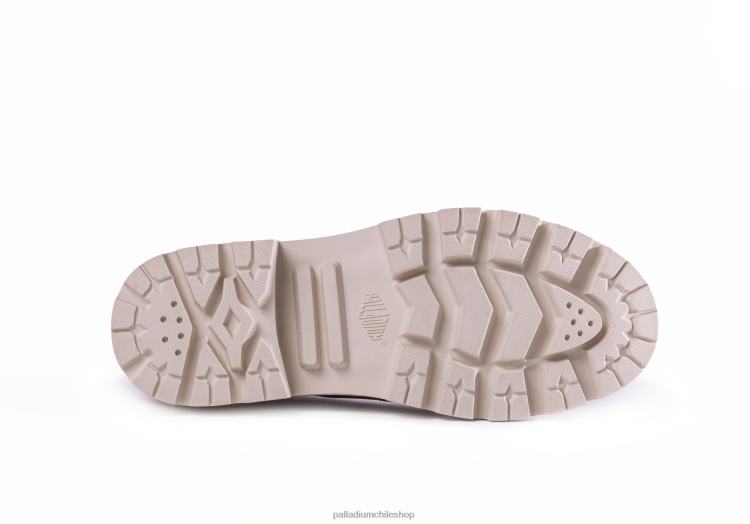 zapatos gris claro 48PB276 Palladium sarga pallabase lo mujer