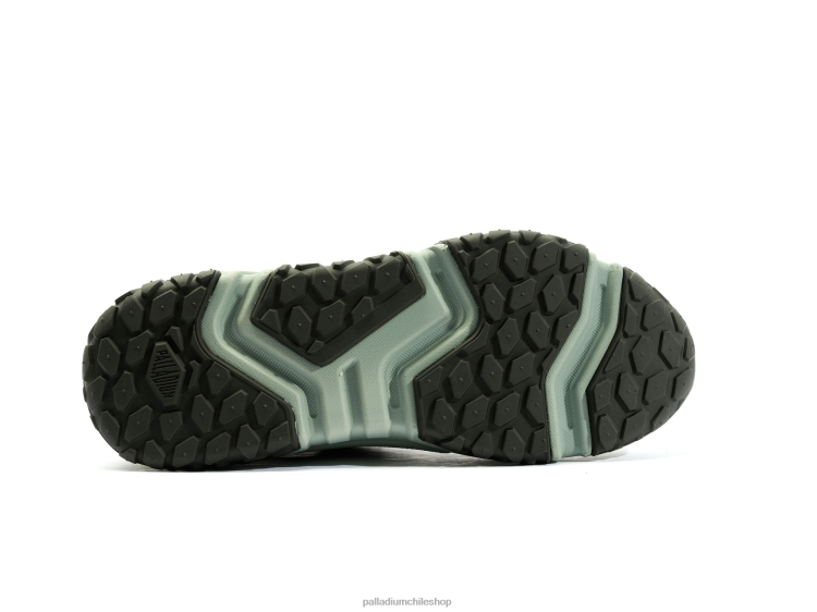 zapatos gris ácido 48PB198 Palladium paquete ligero fuera de la red unisexo