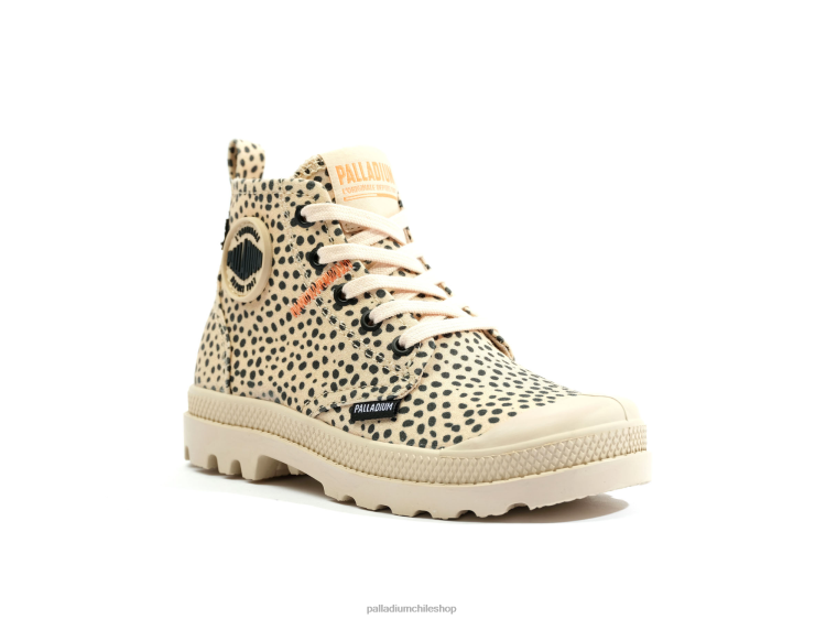 zapatos impresión de arena 48PB349 Palladium safari pampeano niños