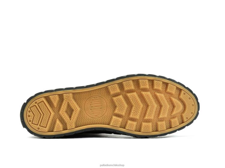 zapatos negro 48PB129 Palladium palla ace mediados unisexo