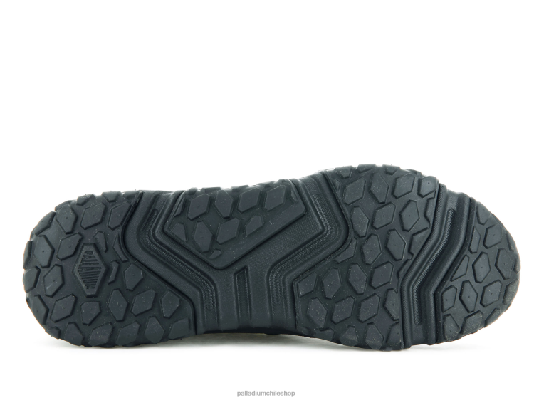 zapatos negro 48PB140 Palladium wpplus cruzado fuera de la red unisexo
