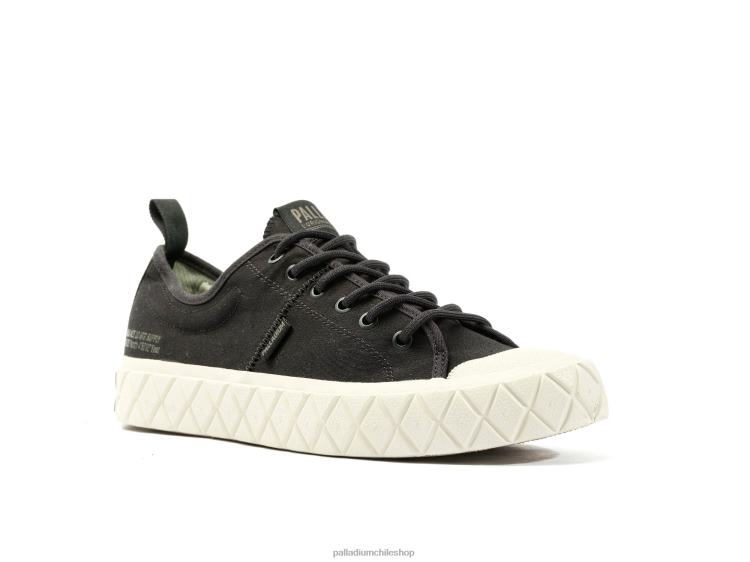 zapatos negro 48PB158 Palladium palla ace lo unisexo
