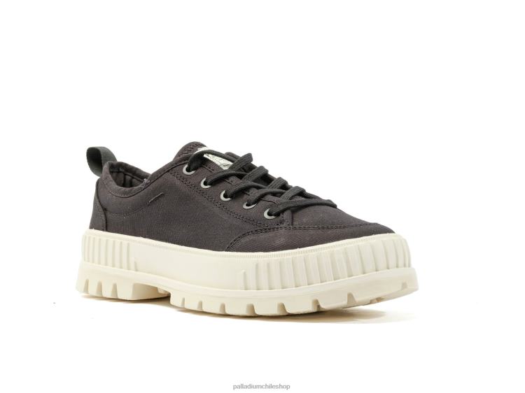 zapatos negro 48PB162 Palladium pallashock lo organico 2 unisexo