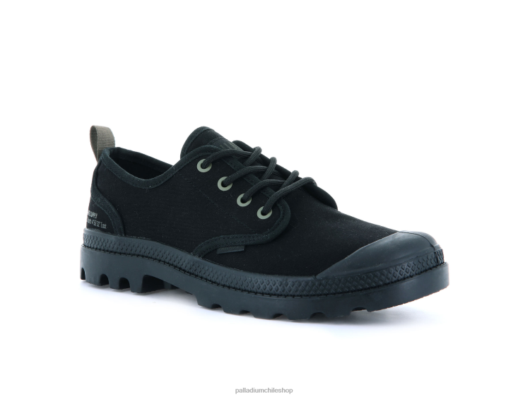zapatos negro 48PB176 Palladium pampa oxford herencia unisexo