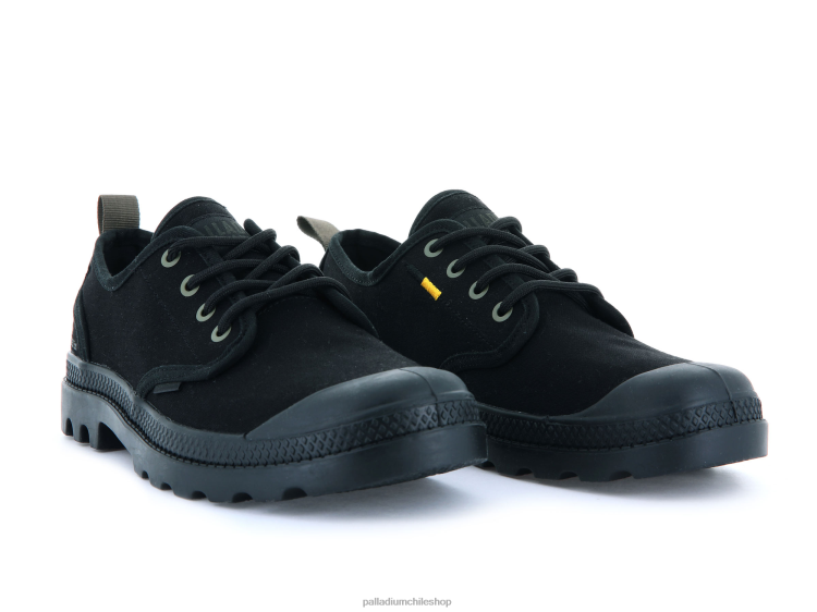 zapatos negro 48PB176 Palladium pampa oxford herencia unisexo