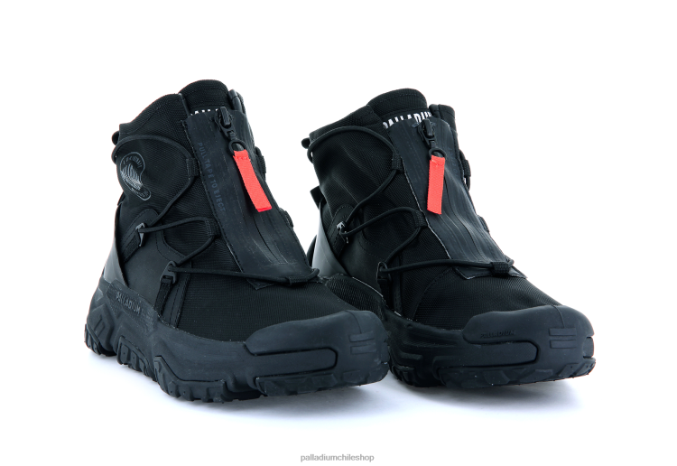 zapatos negro 48PB180 Palladium off-grid hi zip impermeable plus unisexo